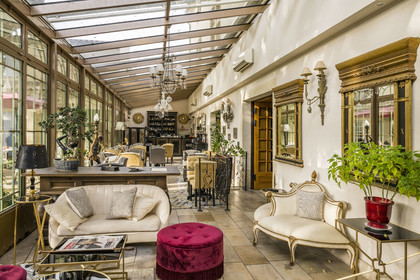 France, Gard (30), Aigues-Mortes, Hotel Villa Mazarin