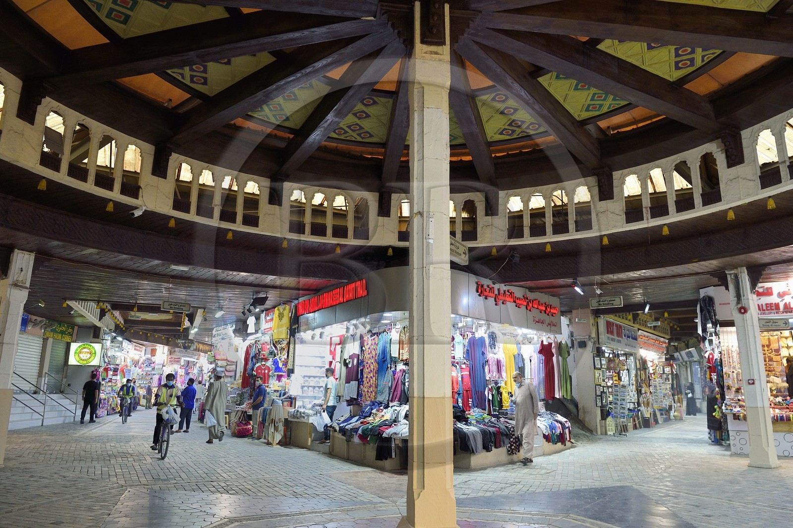 Sultanat d'Oman, Mascate, vieux Mascate, le souk de Muttrah