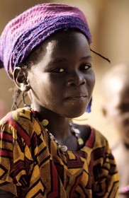 Mali, young Bozo girl, ethnic group living along the Niger river