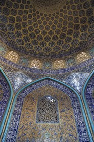 Iran, Isfahan Province, Isfahan, Sheikh Lotfollah Mosque build in the early 17th century