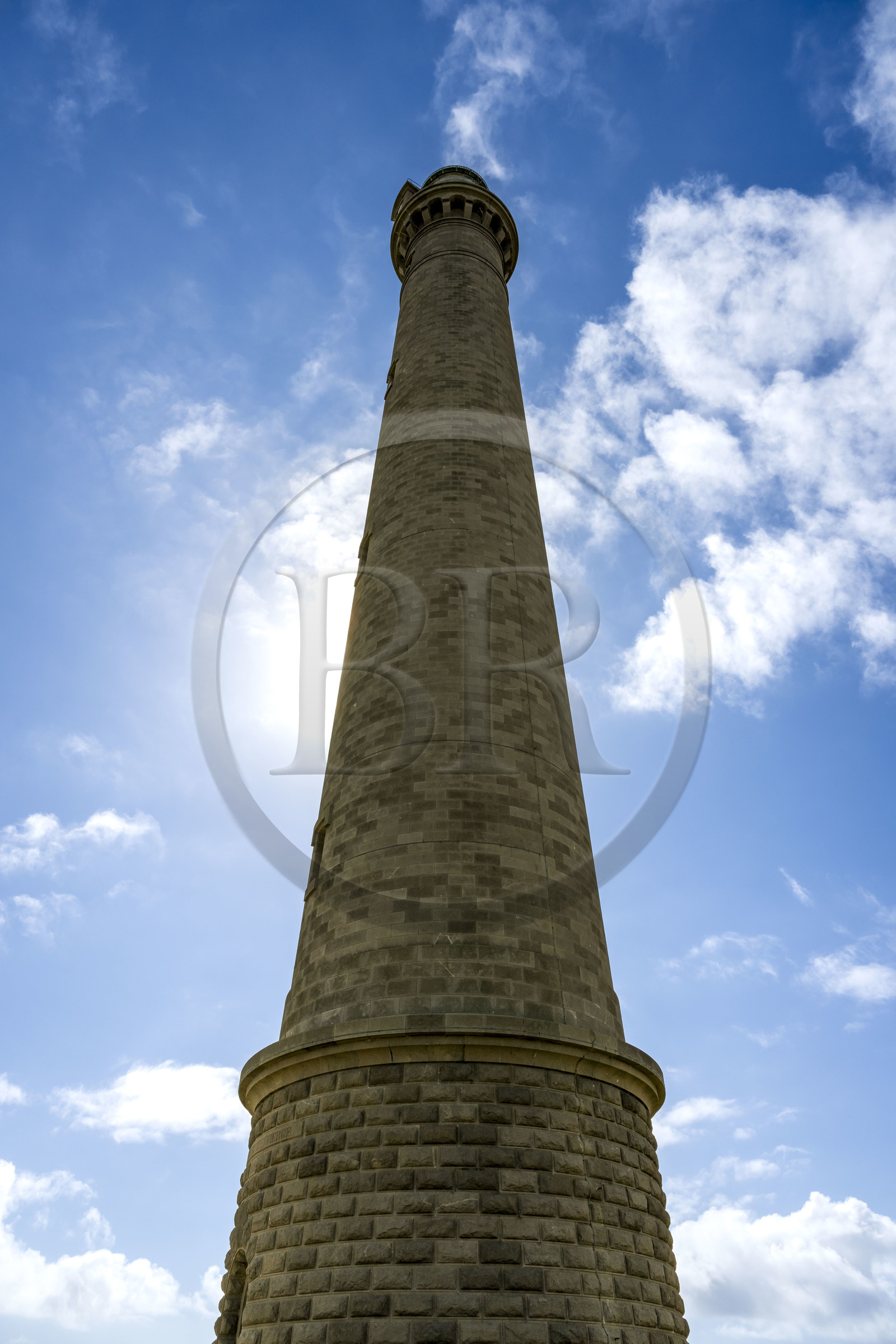 France, Finistère (29), Pays des Abers, Ile Vierge dans l'archipel de Lilia, le phare de l'Ile Vierge, le plus haut phare d'Europe avec 82,5 mètres
