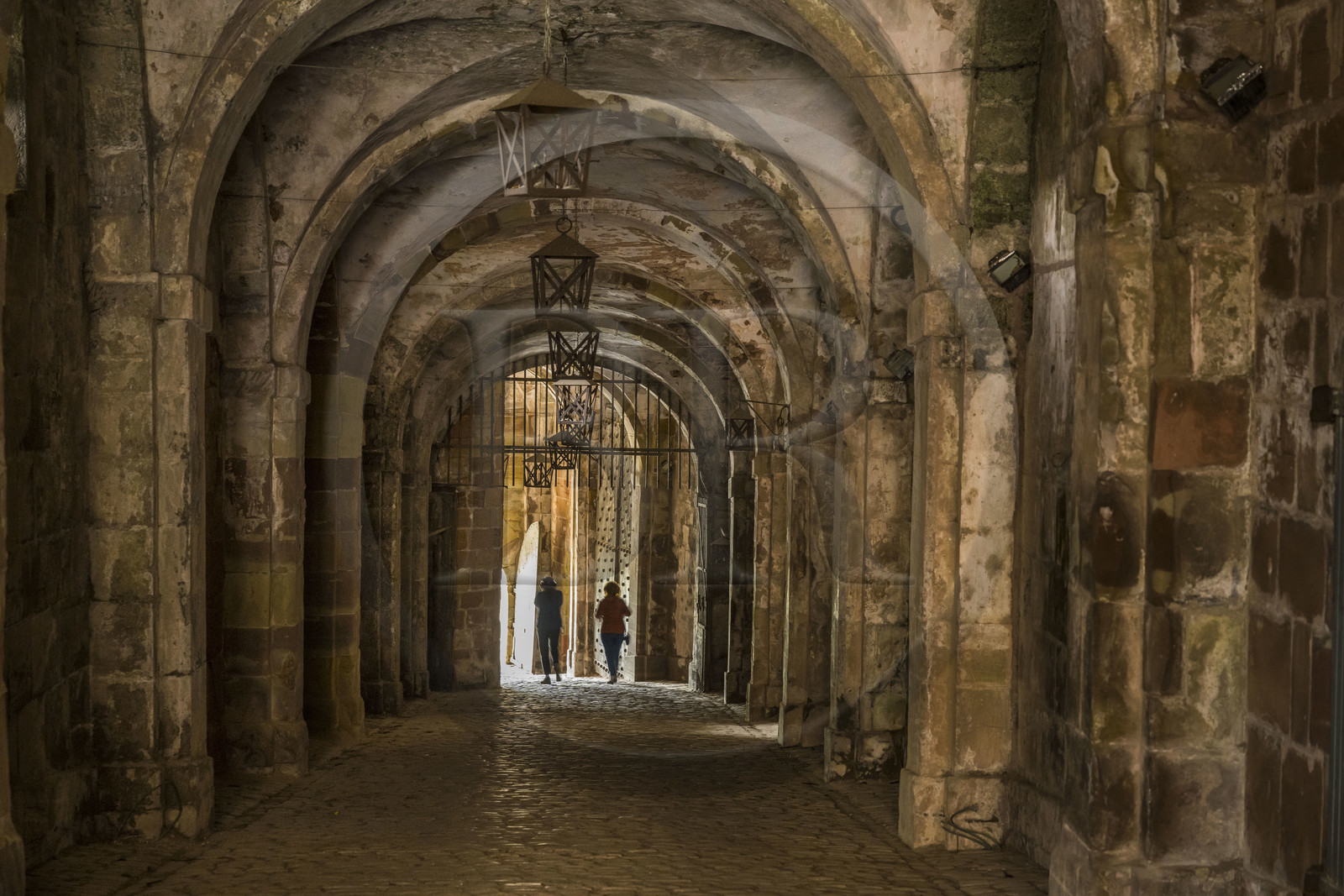 France, Moselle (57), Parc régional des Vosges du nord, Bitche, la citadelle fortifiée par Vauban