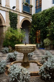 Spain, Andalusia, Cordoba, Viana Palace, the gate courtyard