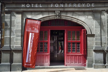 France, Puy-de-Dôme (63), Clermont-Ferrand, Hotel Fontfreyde à l'angle de la rue des Gras et de la rue Saint Pierre, hotel particulier Renaissance abritant le musée du Ranquet