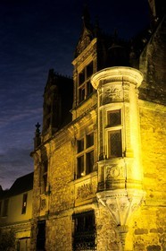 France, Sarthe, le Mans, old town around the Saint Michel square