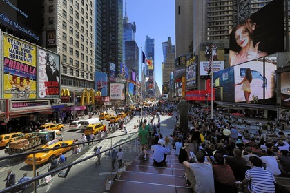 United States, New York, Manhattan, Midtown, Times Square