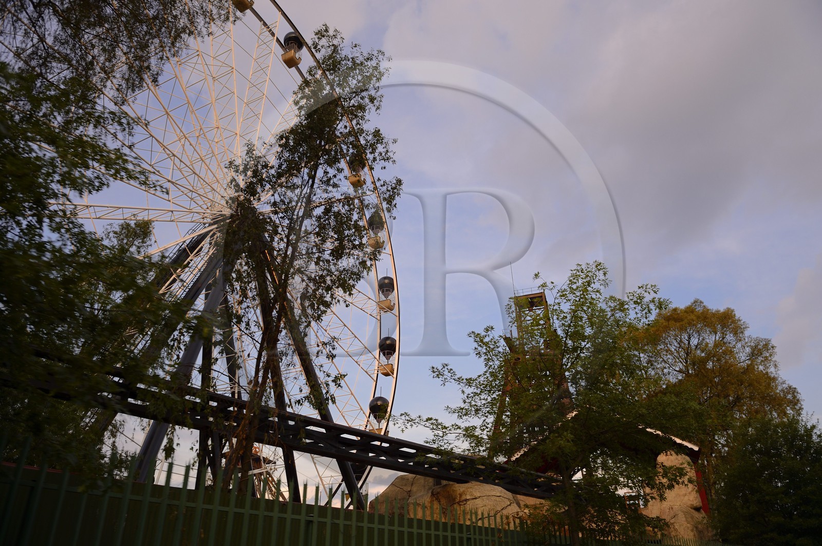 Afrique du Sud, province de Gauteng, Johannesburg, Gold Reef City et sa grande roue