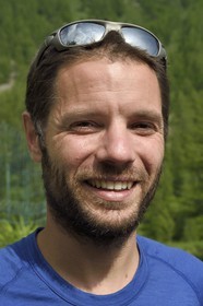 France, Alpes-Maritimes, parc national du Mercantour ( Mercantour national park), Haute-Vesubie, Gordolasque valley, the hiking guide Gabriel Rougerie