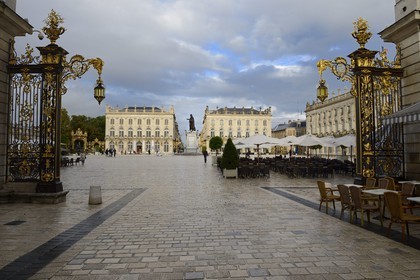 France, Meurthe-et-Moselle, Nancy, Place Stanislas (former Place Royale) built by Stanislas Leszczynski in the 18th century, listed as World Heritage by UNESCO