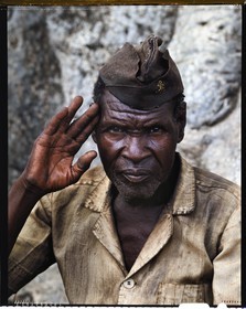 Burkina Faso, Poni province, Lobi land, Loropéni, veteran of the French army