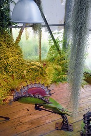 France, Loire-Atlantique, Nantes, gallery of the Machines de l'Ile in the hangars of former shipyards, an artistic project created by François Delaroziere and Pierre Orefice, a Mechanical Carnivorous Plant