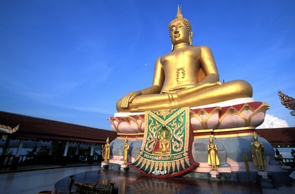 Thailand, gulf of Siam, island of Ko Samui, the pagoda of Big Buddha