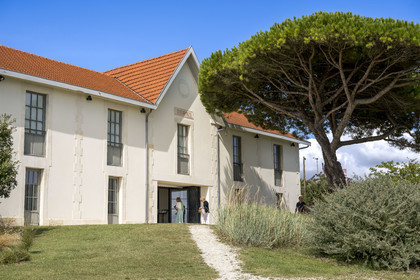 France, Charente-Maritime, Royan region, Saint Palais sur Mer, the Maison des Douanes art museum