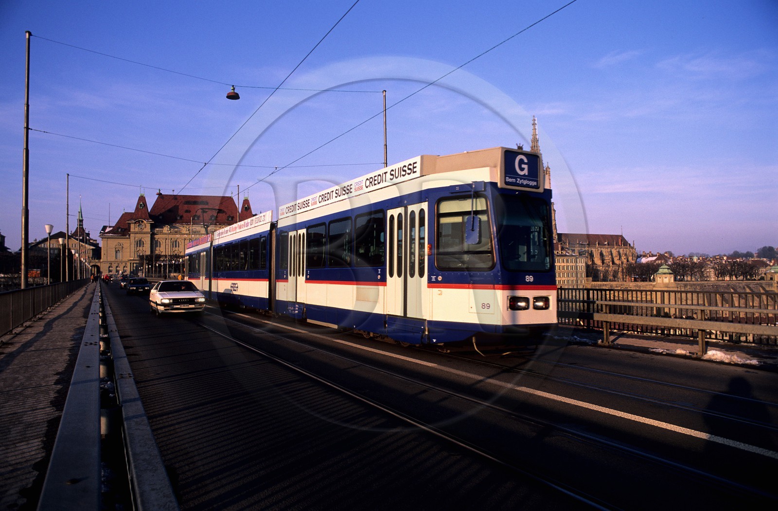 Suisse, Berne, le tramway