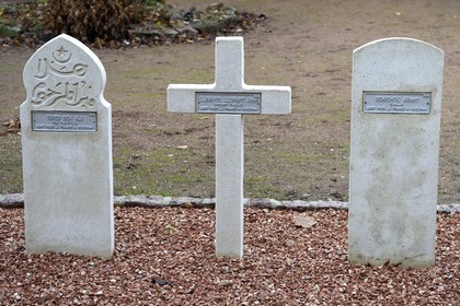 France, Haut Rhin, Strasbourg, Kaysersberg, 1st Army Memorial Military Cemetery, Muslim, Christian and Jewish soldiers who fell during the Second World War