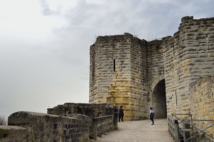 France, Aisne, Château-Thierry, the Saint-Jean gate of the old castle