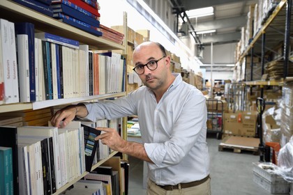France, Pyrénées-Atlantiques (64), Pays-Basque, Biarritz, Jean Le Gall directeur général des Editions Atlantica
