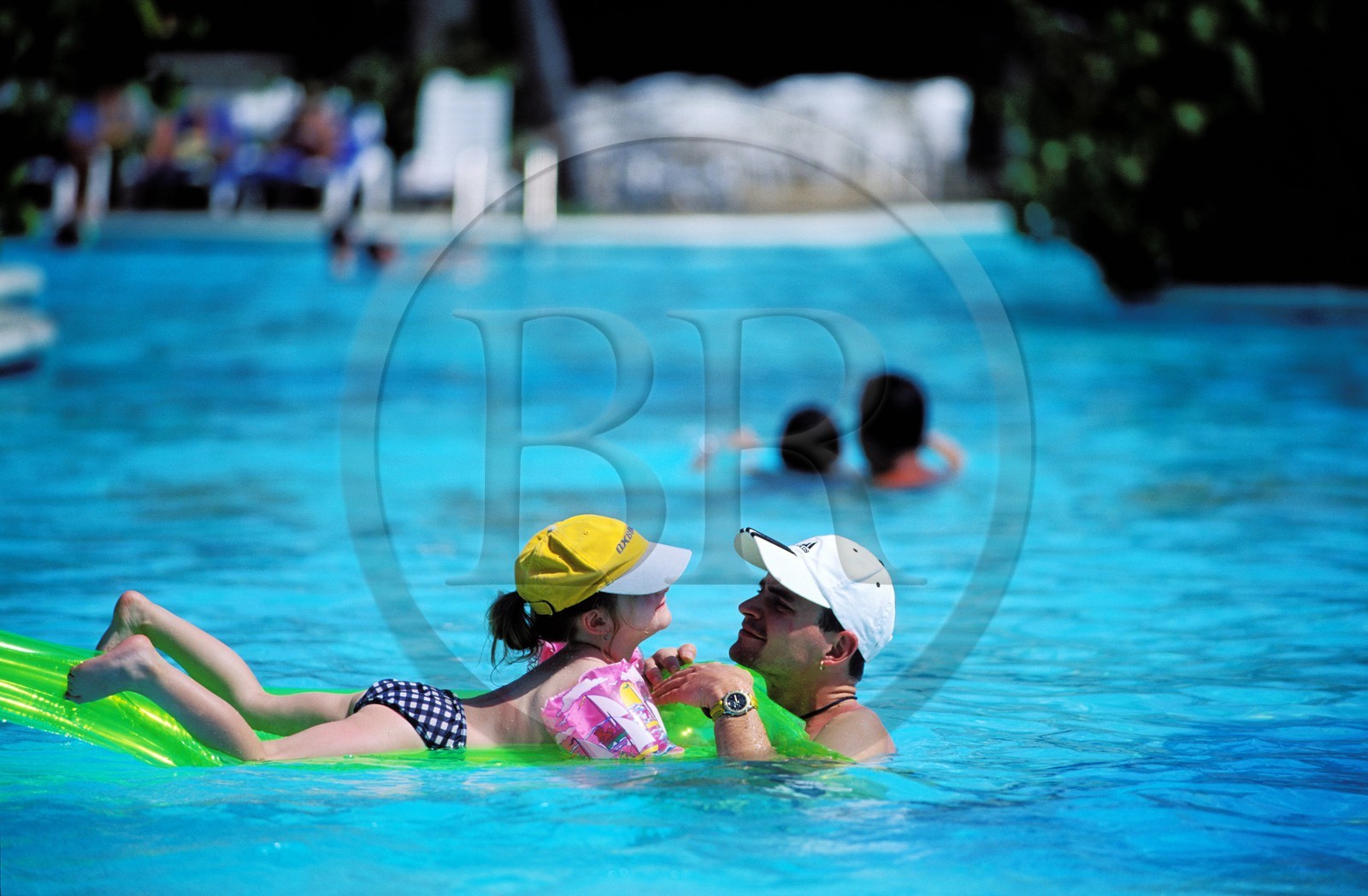 Dominican Republic, Altagracia province, Punta Cana, a hotel swimming pool