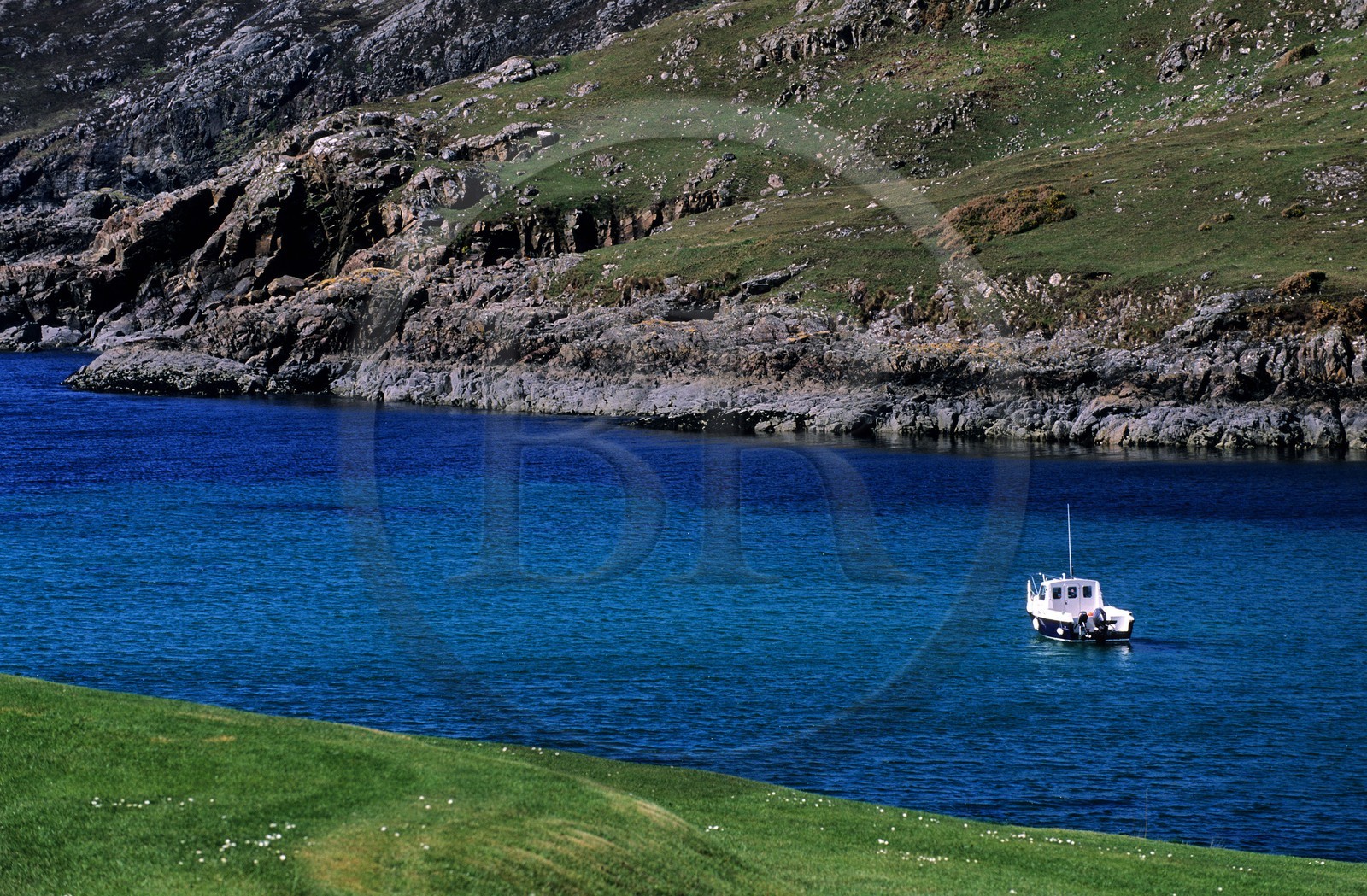 Royaume-Uni, Ecosse, région des Highlands, petit loch à Scoutic dans le nord