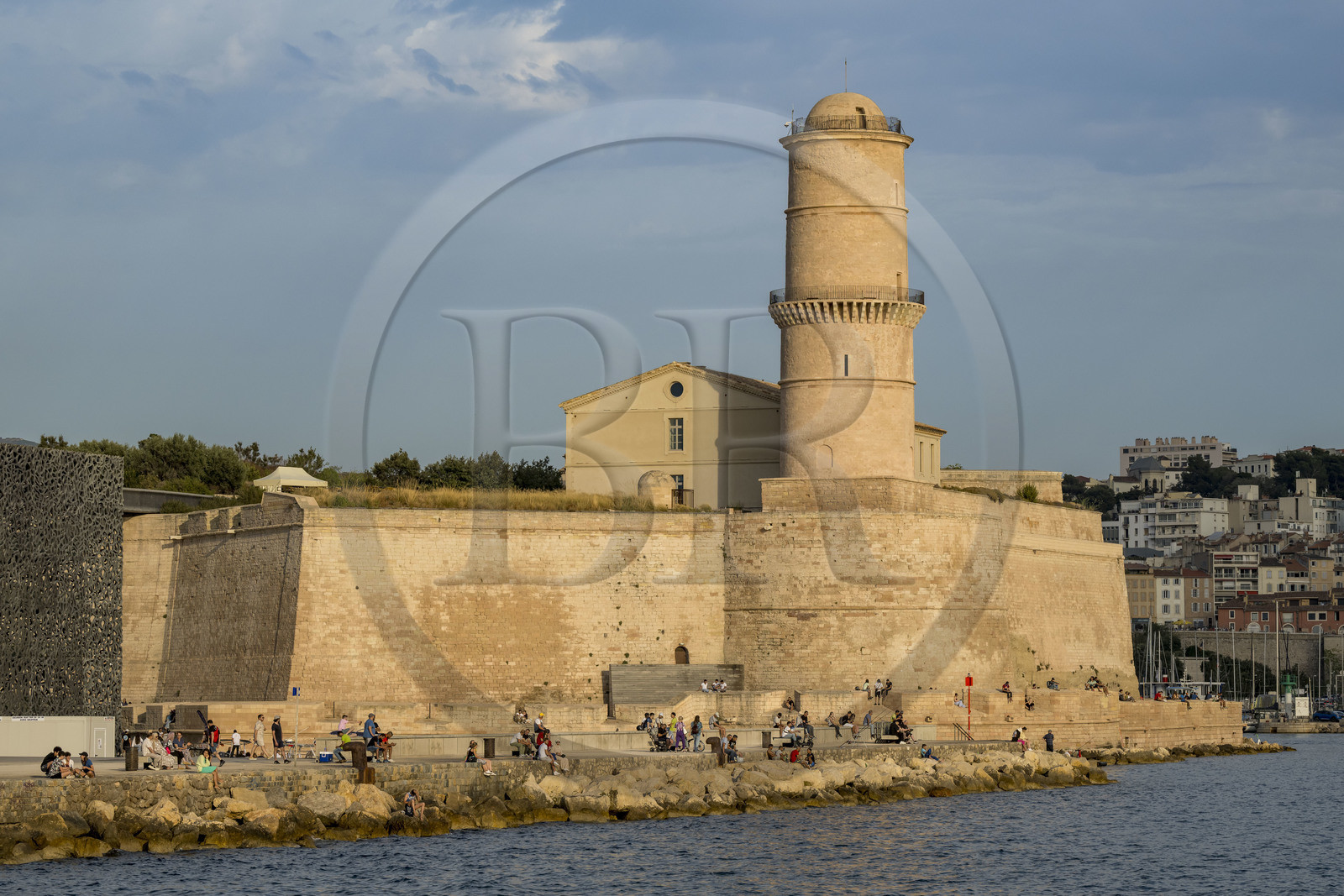 France, Bouches du Rhone, Marseille, Fort Saint Jean