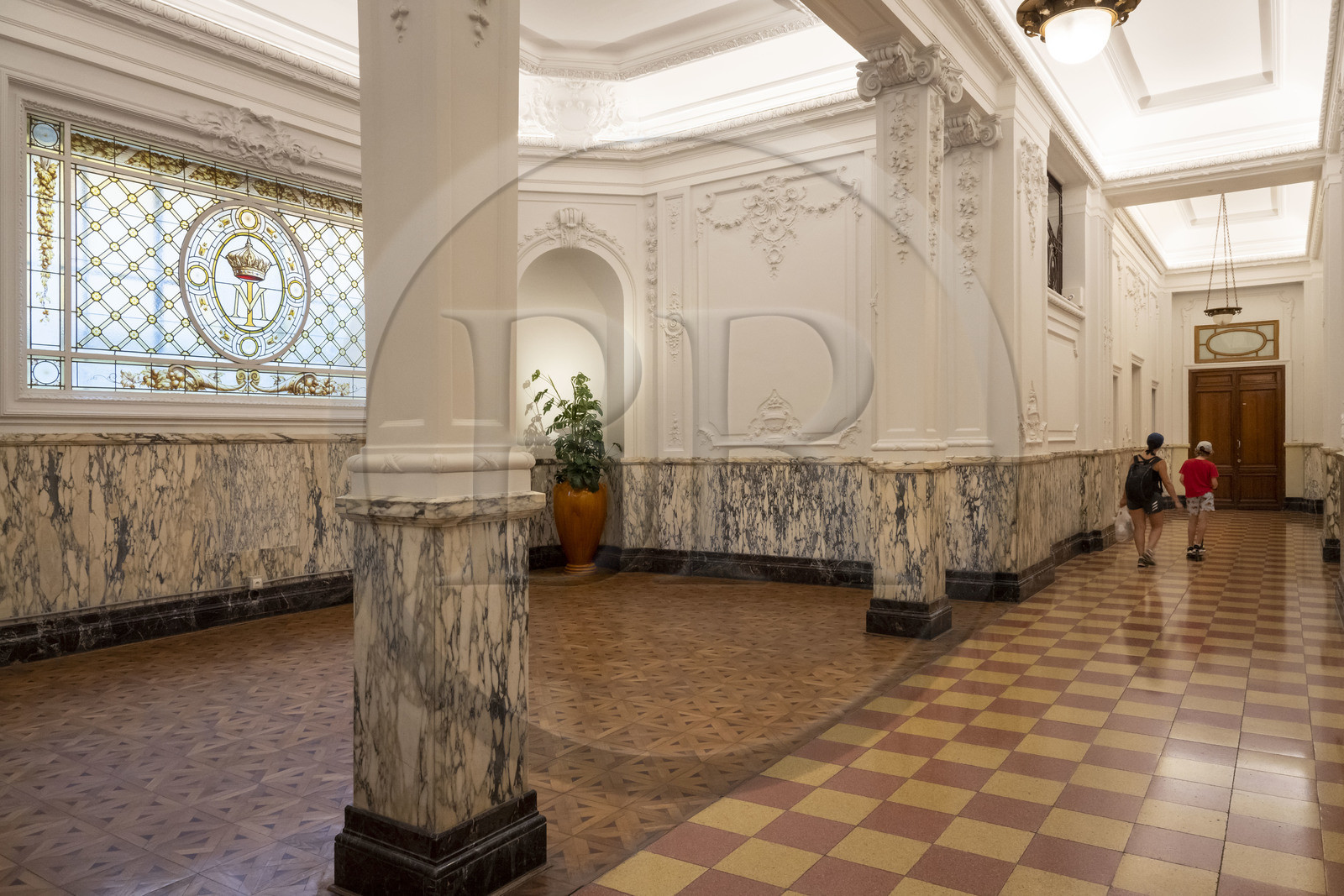 France, Alpes-Maritimes (06), Menton, l'ancien palace l'Imperial (1913) transformé en appartements privés