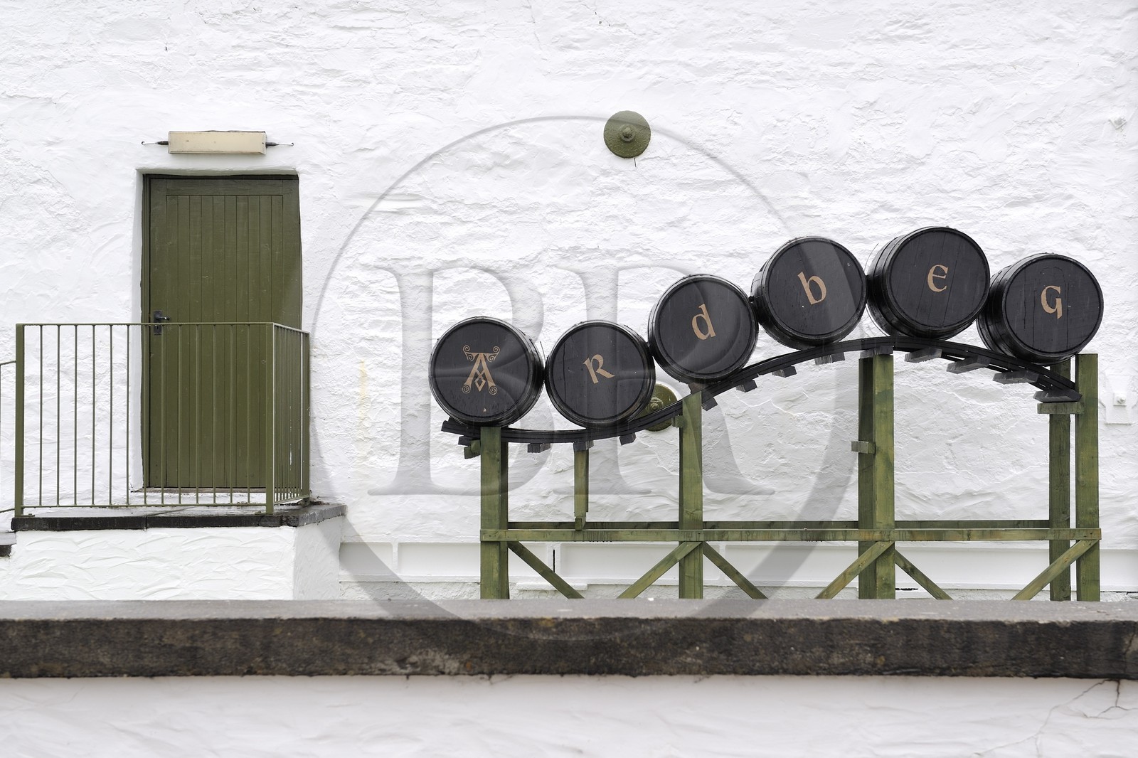 United Kingdom, Scotland, Inner Hebrides, Islay Island, Port Ellen, Ardbeg Scotch whisky distillery