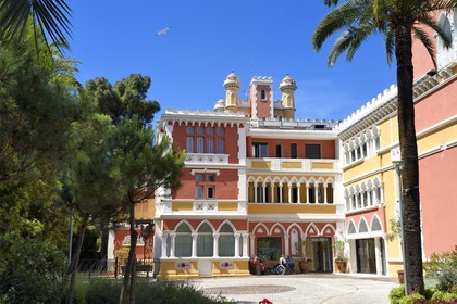 France, Alpes-Maritimes (06), Nice, le Chateau des Ollières ancien palais du prince Lobanov-Rostowsky aujourd'hui une maison de retraite