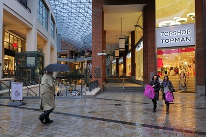 United Kingdom, Northern Ireland, Belfast, Victoria Square commercial center