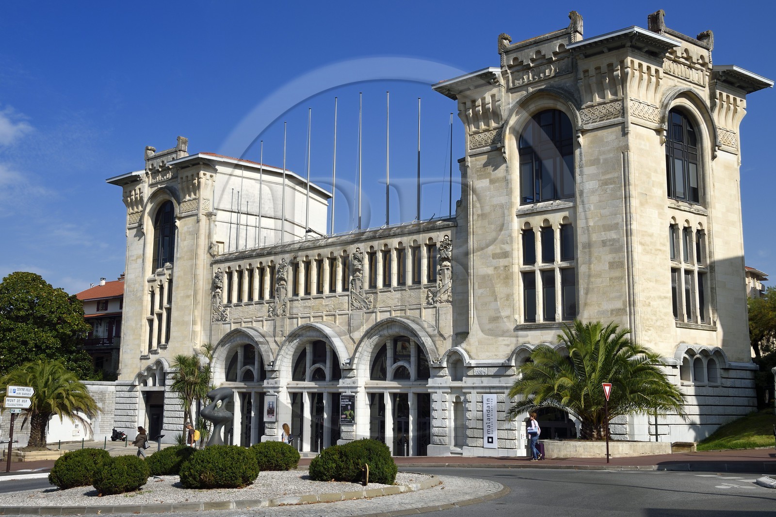 France, Pyrénées-Atlantiques (64), Pays-Basque, Biarritz, Palais des festivals et des congrès La Gare du Midi