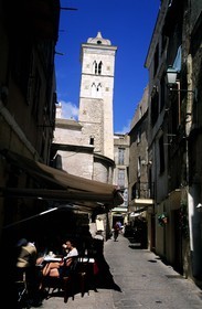 France, Corse du Sud, Bonifacio, Sainte Marie Majeure church in the Upper city