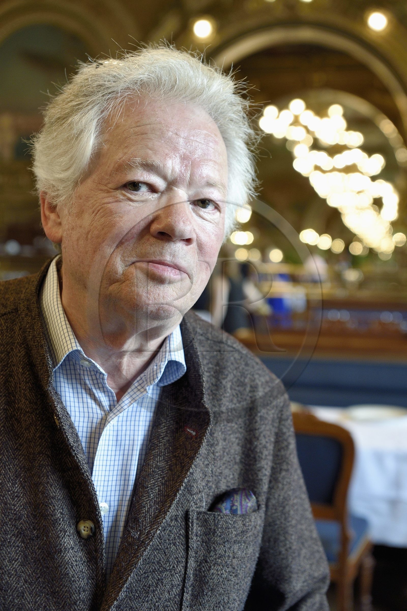 France, Paris (75), gare de Lyon, restaurant Le Train bleu, Gilles Pudlowski