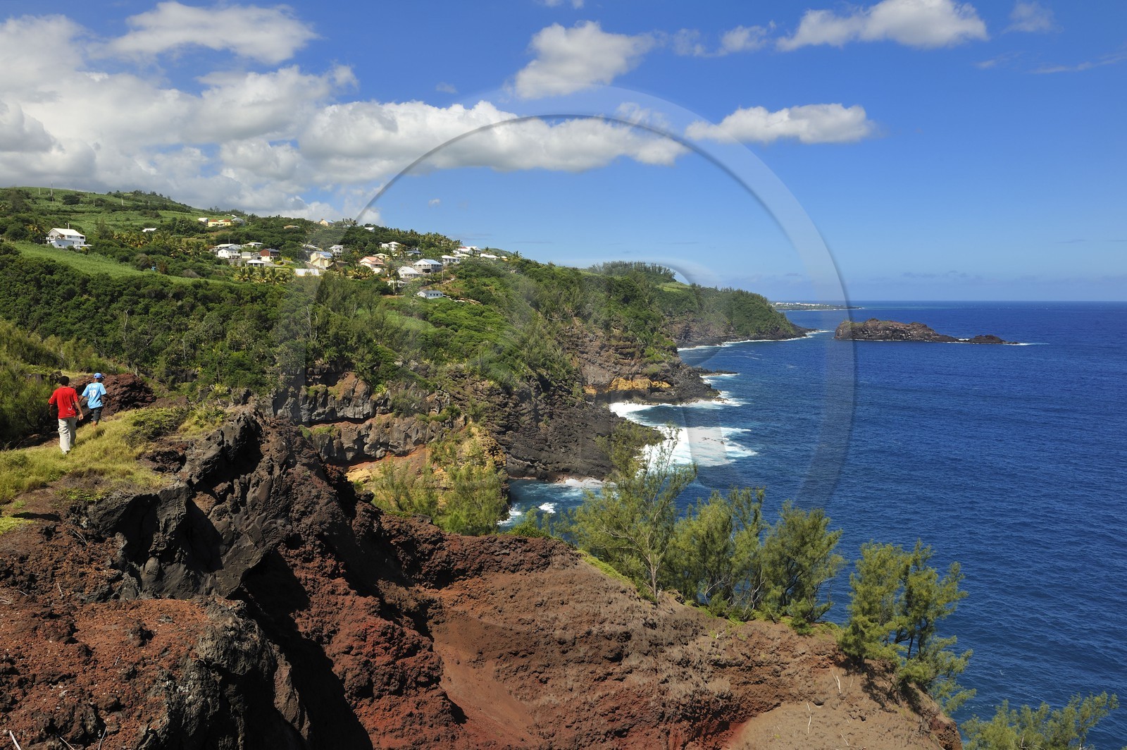 France, île de la Réunion, piton Grande-Anse