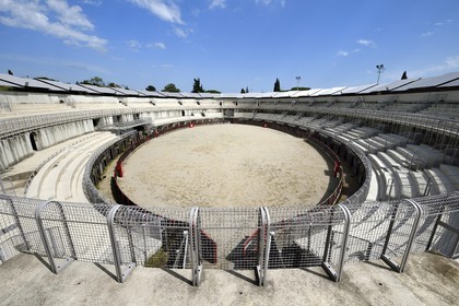 France, Var, Frejus, Forum Julii, 1st century amphitheater and arena