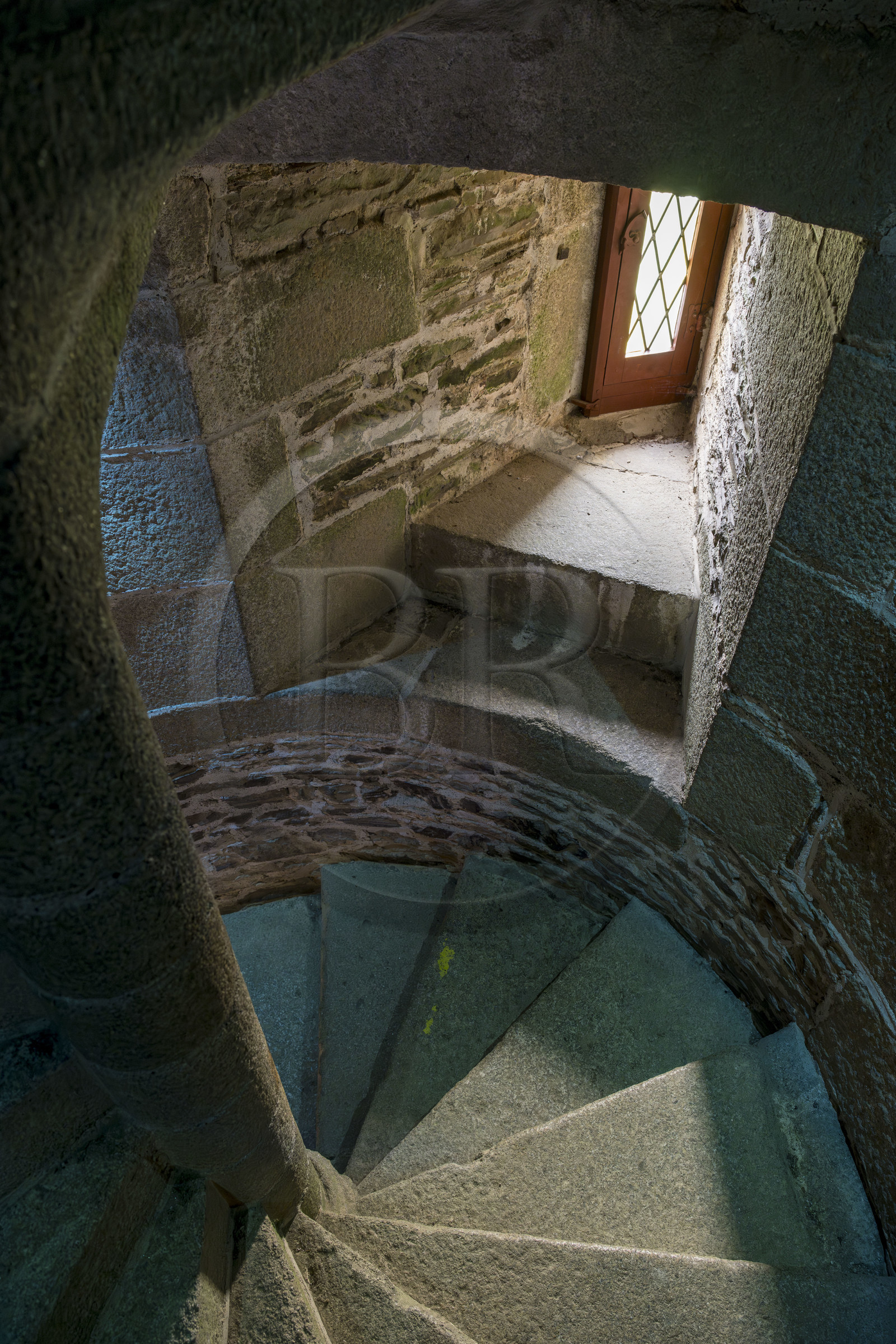 France, Ille-et-Vilaine (35), Fougères, le château-fort du XIIe siècle, Tour Mélusine