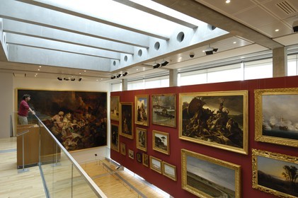 France, Charente-Maritime (17), Rochefort, le quartier de l'Arsenal, musée d'art et d'histoire dans l'hôtel Hèbre de Saint-Clément
