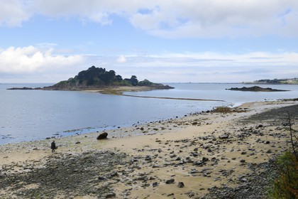 France, Finistère (29), Baie de Morlaix, Terenez, Ile Sterec