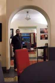 Maroc, Casablanca, restaurant le Rouget de l’Isle, le chef Taqi Kabaj