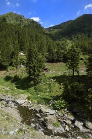 Roumanie, Valachie, Muntenie, Comté de Arges, les monts Fagaras le long de la Route Transfagarasan dans les Carpates du Sud