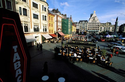 France, Nord, Lille, Grand Place (place Charles de Gaulle)
