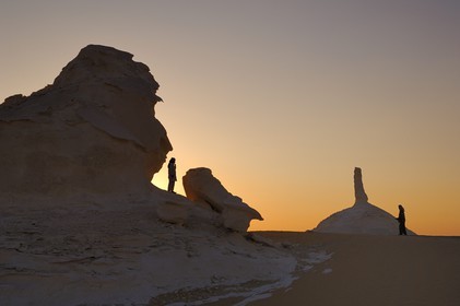 Egypt, Libyan Desert, the White Desert North of Farafra