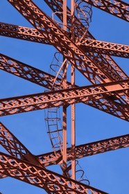 France, Cantal (15),les gorges de la Truyère, viaduc de Garabit des ingénieurs Léon Boyer pour la conception et Gustave Eiffel pour la réallisation