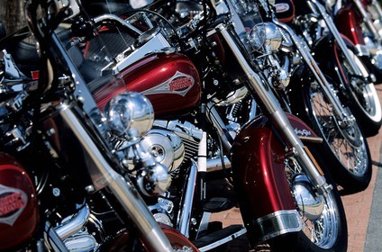 Etats-Unis, Floride, Daytona Beach, Harley Davidson