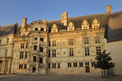 France, Loir et Cher, Loire Valley, listed as World Heritage by UNESCO, Francois I Wing