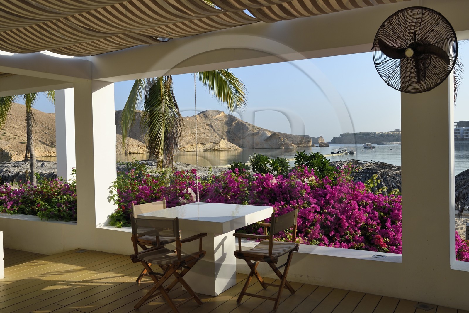Sultanat d'Oman, Mascate, Qantab, Al-Jissah bay, Muscat Hills Resort