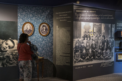 France, Hérault (34), Sète, Espace Georges Brassens, musée consacré à l’auteur-compositeur-interprète Georges Brassens