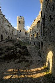 France, Bas Rhin, Barr, Haut Andlau Castle