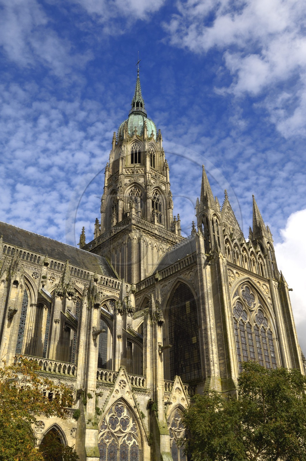 France, Calvados (14), Bayeux, la cathédrale Notre-Dame