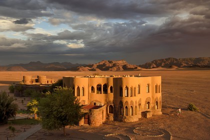 Namibia, Hardap region, Namib Desert East of the Namib Naukluft National Park towards Sossusvlei, the Mirage Resort & Spa