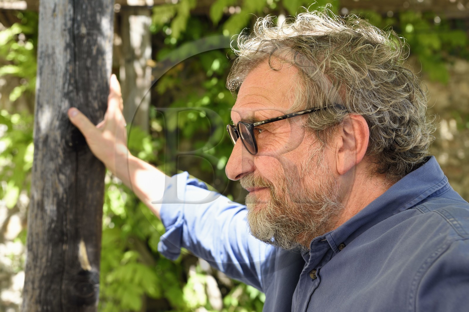France, Alpes-Maritimes (06), Saint Paul de Vence, Olivier Kaeppelin Président de la Biennale Internationale de Saint-Paul de Vence