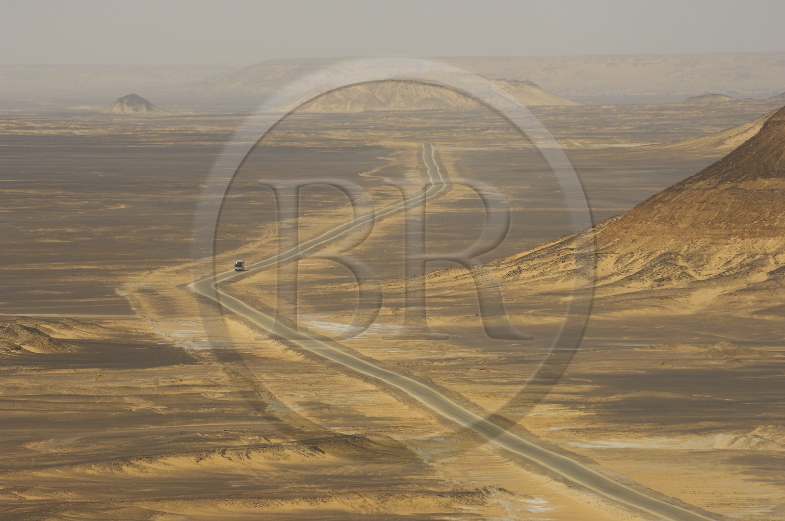 Egypte, Basse Egypte, désert libyque, region de l'oasis de Bahareyya, le Désert Noir